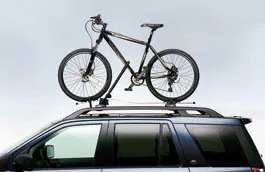 Porte-vélo - sur le toit, par roue