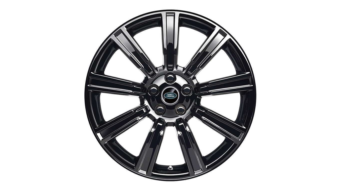 Alloy Wheel - 21” Style 9001, 9 spoke, Gloss Black image
