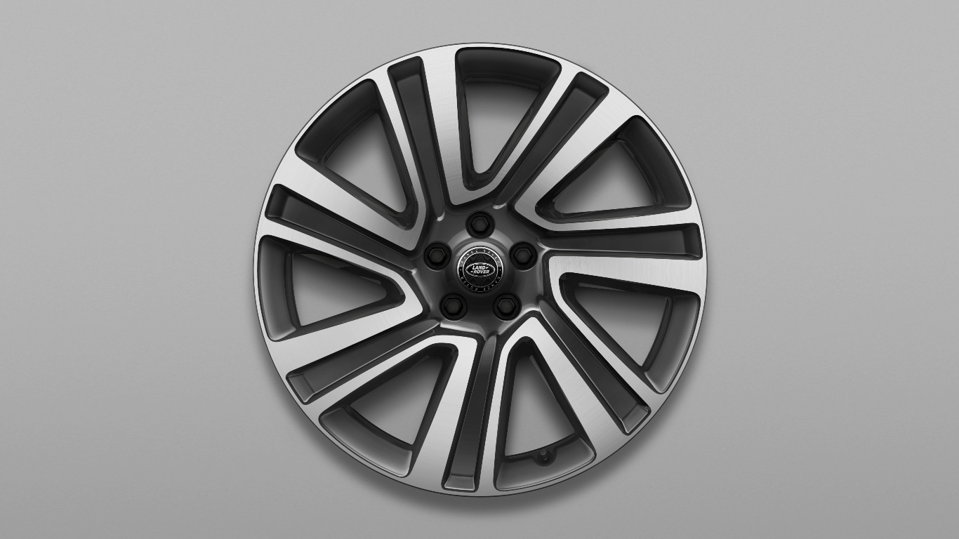 22-дюймовые легкосплавные колесные диски Style 7023, с отделкой Diamond Turned с контрастом Dark Grey  image
