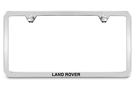Nummernschildrahmen – Slimline, Land Rover, polierte Oberfläche image