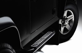Боковые ступеньки – стиль SVX (черные, для 90 модели)