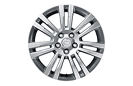 Alloy Wheel - 19" 7 Spoke, 'Style 704', with Sparkle Silver finish