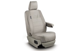 Waterproof Seat Covers - Almond, Front Seat, with RSE