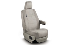 Waterproof Seat Covers - Almond, 7 Seat, 35/30/35 Split, Rear/Third Row