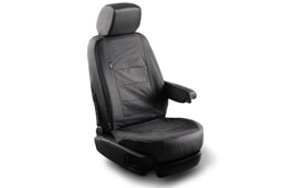 Waterproof Seat Covers - Ebony, 5 Seat, 65/35 Split, Rear/Second Row