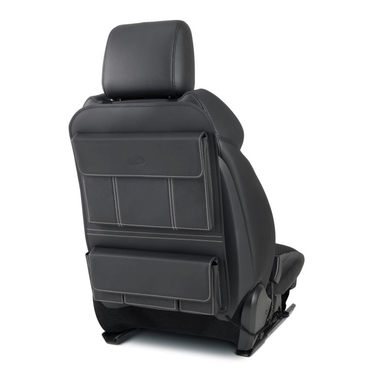 Система хранения на спинках передних сидений — кожа класса премиум