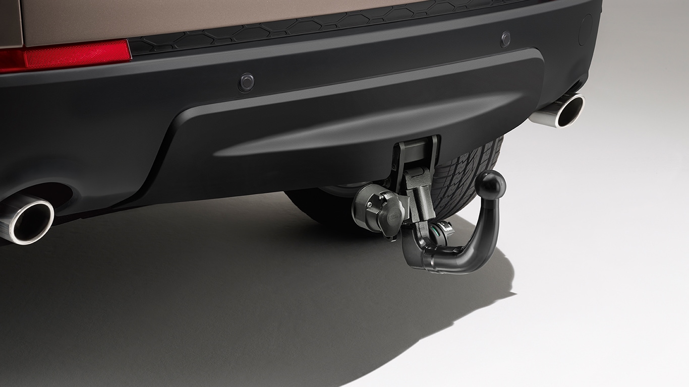 Towing System - Detachable Tow Bar Kit, 5+2 Seat with Space Saver Spare Wheel, Pre 20MY image