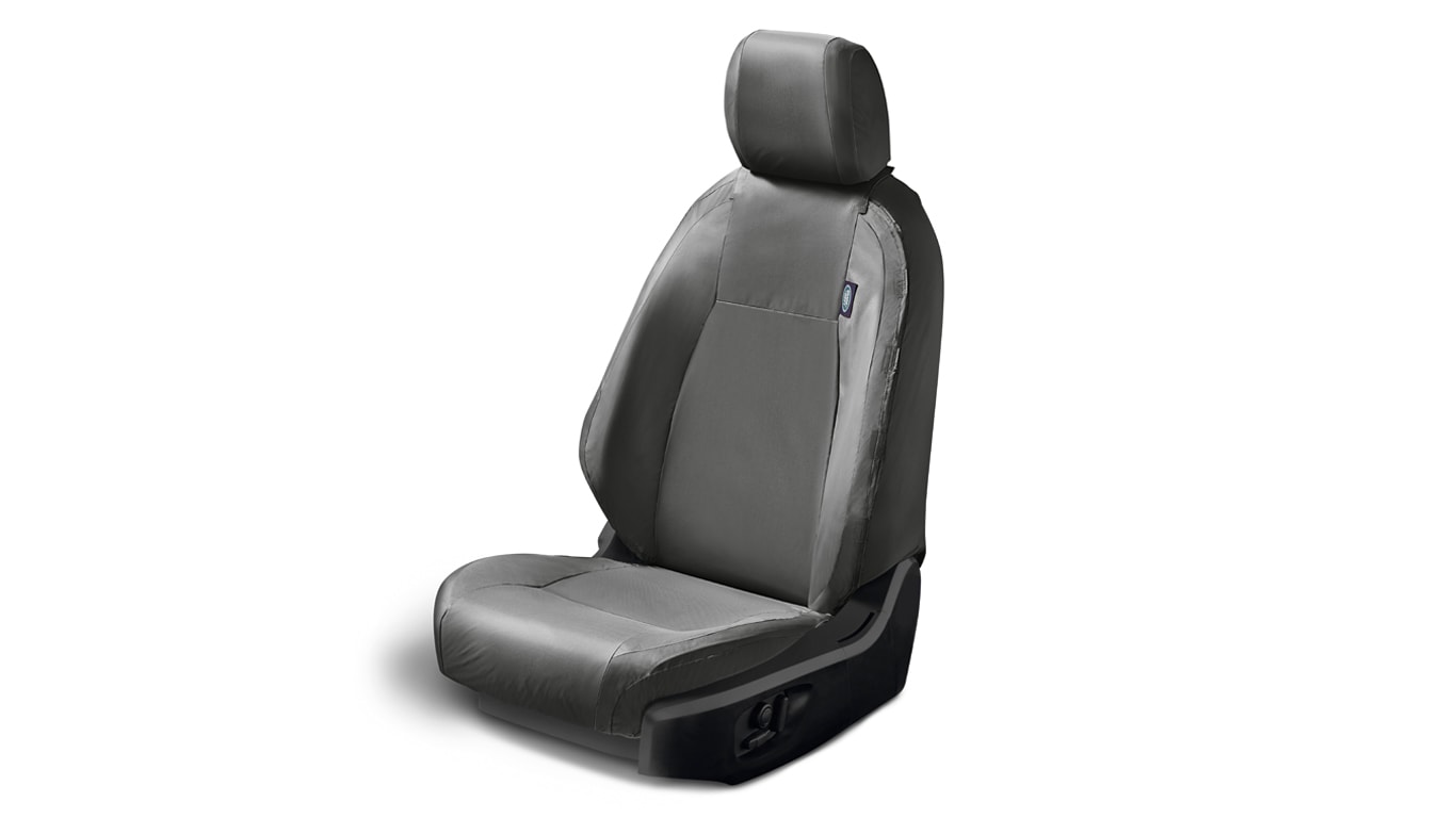 Waterproof Seat Covers - Ebony, Front Seats, Pre 20MY 