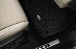 Luxury Carpet Mat Set - Ebony, LHD, 20MY onwards