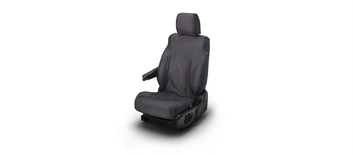 Protective Seat Covers - Ebony, Front Row  image