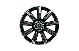 Alloy Wheel - 20" Style 9001, 9 spoke, Forged, Gloss Black image