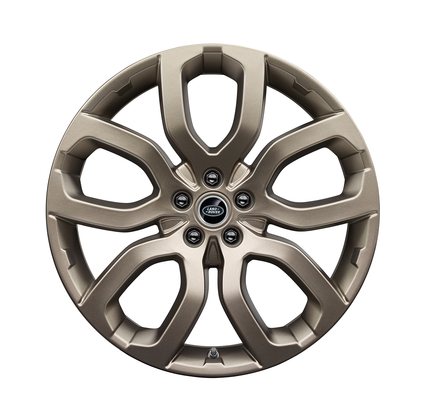 Alloy Wheel - 20" Style 5004, 5 split-spoke, Technical Gold