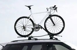 Porte-vélo - sur le toit, par roue image