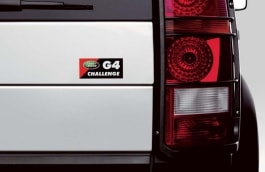 Эмблемма Land Rover G4 Challenge