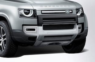 Front Expedition Protection System - 90, for vehicles without Front Undershield and with Technical Chrome Finish