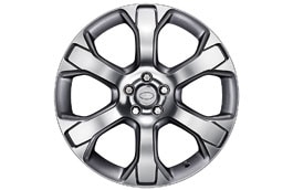 Alloy Wheel - 22" Style 6001, 6 spoke, Diamond Turned finish