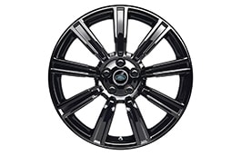 Alloy Wheel - 21” Style 9001, 9 spoke, Gloss Black
