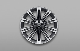 23-дюймовые колесные диски Style 1075 с отделкой Diamond Turned и контрастной отделкой Dark Grey