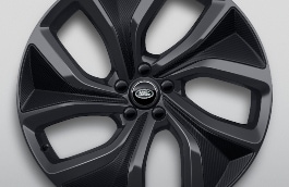 23" kovaná kola z lehké slitiny, Dark Grey Gloss s dekorativními prvky z uhlíkového kompozitu (Style 5128) image