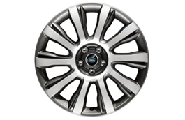Alloy Wheel - 21" Style 1001, 10 spoke, Diamond Turned finish  image