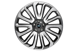 Alloy Wheel - 22" Style 7007, 7 split-spoke, Diamond Turned finish image