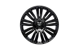 Alloy Wheel - 22” Style 9012, 9 split-spoke, Gloss Black