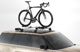 Soporte para bicicletas montado en el techo, montado sobre las ruedas image