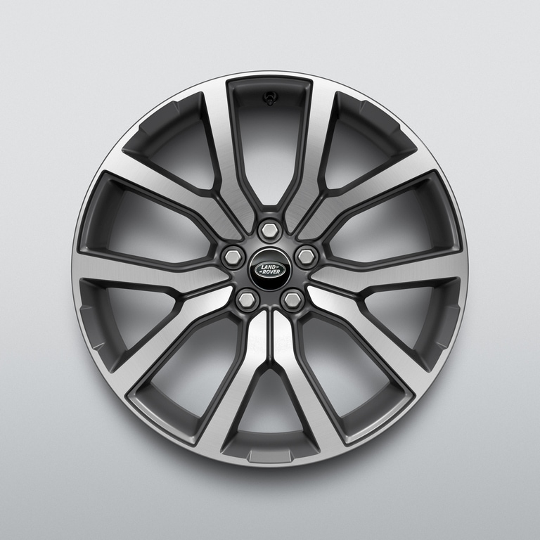 20-дюймовые легкосплавные колесные диски Style 5115 с отделкой Diamond Turned, с контрастом Satin Dark Grey 