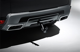Bumper Fitting Kit - Gloss Black - Electrically Deployable Tow Bar