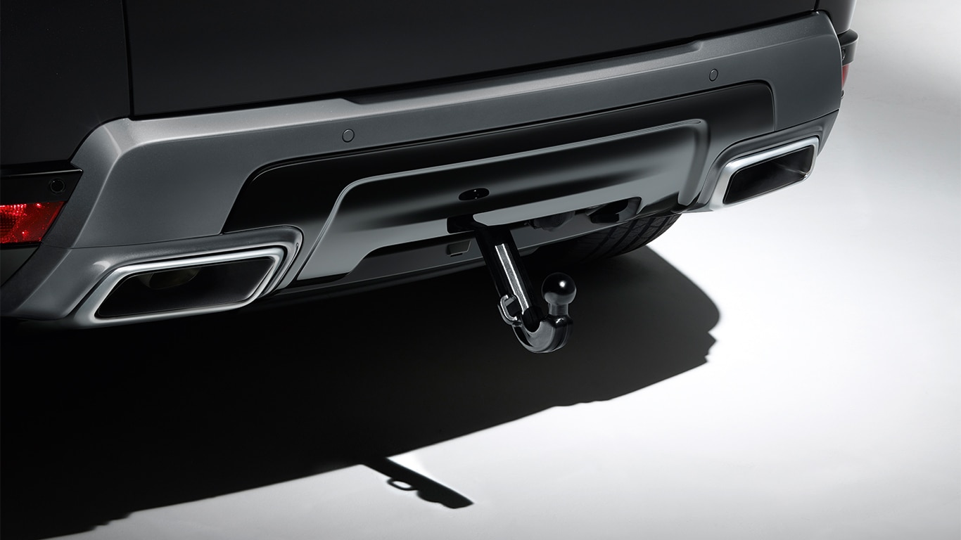 Bumper Fitting Kit - Gloss Black - Electrically Deployable Tow Bar image