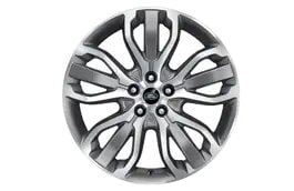 Alloy Wheel - 21" Style 5007, 5 split-spoke, Diamond Turned finish 