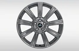 Alloy Wheel - 21" Style 9001, 9 spoke, Forged, Technical Grey 