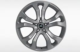 Alloy Wheel - 22" Style 5014, 5 split-spoke, Forged, Fully Painted with Technical Grey Gloss image