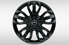 Alloy Wheel - 21" Style 5007, 5 split-spoke, Forged, Gloss Black 