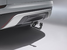 Towing System - Detachable Tow Bar - Air Suspension Vehicles, Black rear valance (24MY Onwards)