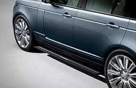 range rover fixed side steps