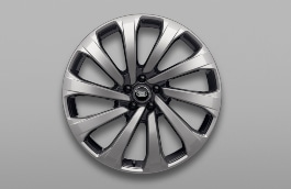 23인치 10 스포크 ‘스타일 1079’ 단조 SV 비스포크 알로이 휠 - Titan Silver 및 Dark Grey Gloss 피니시
