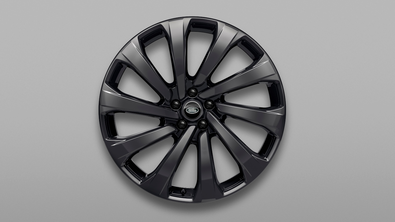 23인치 10 스포크 ‘스타일 1079’ 단조 SV 비스포크 알로이 휠 - Black 및 Dark Grey Gloss 피니시 image