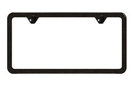 License Plate Frame - Slimline, Carbon Fiber